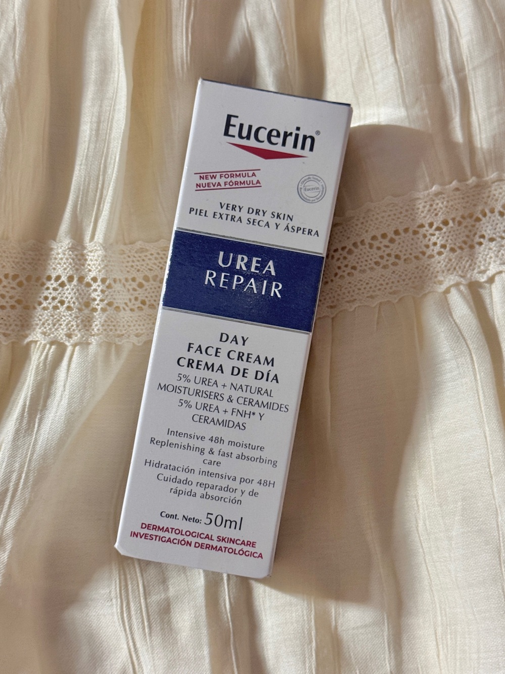 Eucerun Urea Repair Daily Facial Moisturizer Brand New